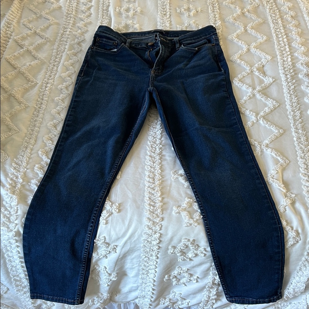 Calvin Klein Women's Deep Blue Skinny Jeans